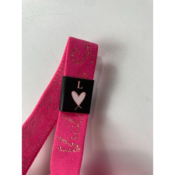 NWOT Victoria Secret L Neon Pink Lace Bralette - Picture 3 of 4